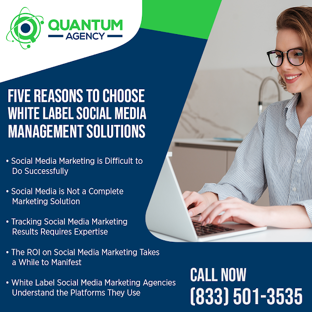 Quantum Agency: Quantum Agency - Five Reasons to Choose White Label Social Media Management Solutions