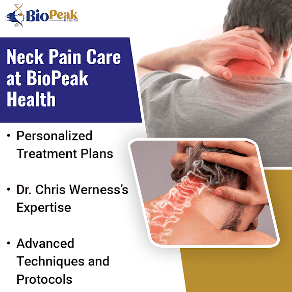 neck pain care at biopeak