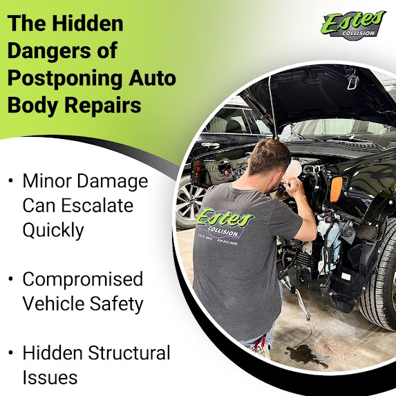 The hidden dangers of postponing auto body repairs