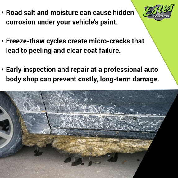 How Winter Weather Wrecks Your Car's Finish and How an Auto Body Shop Can Help