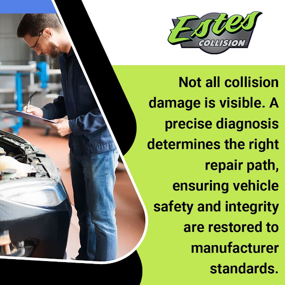 Precise diagnosis after collision damage