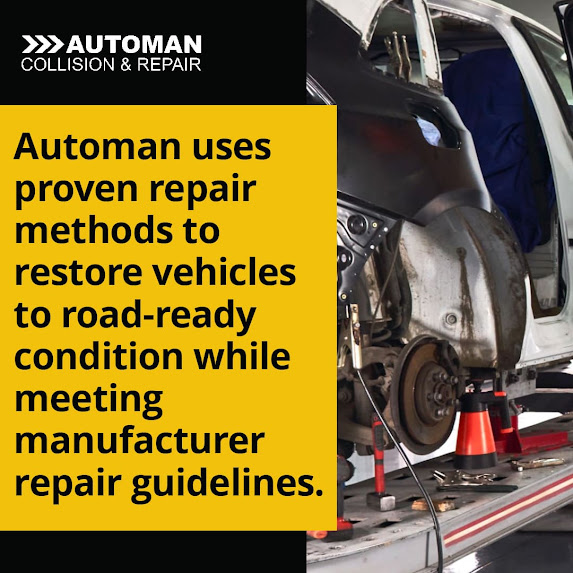 Automan meeting manufacturer repair guidelines
