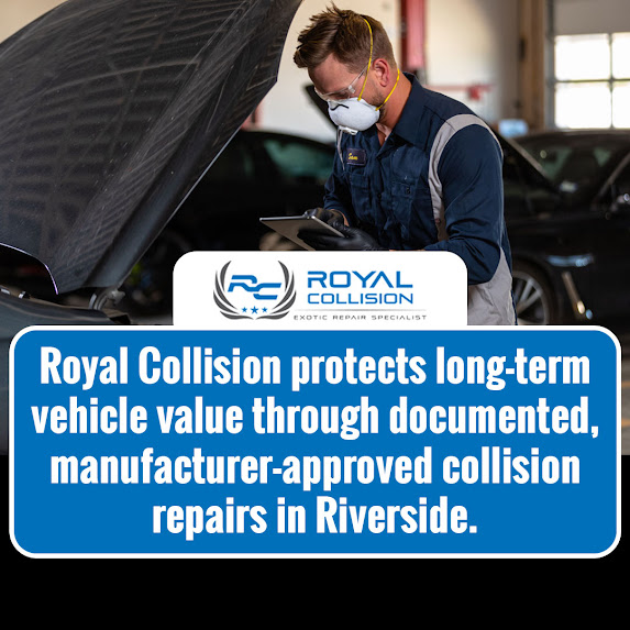 manufacturer-approved collision repairs in Riverside