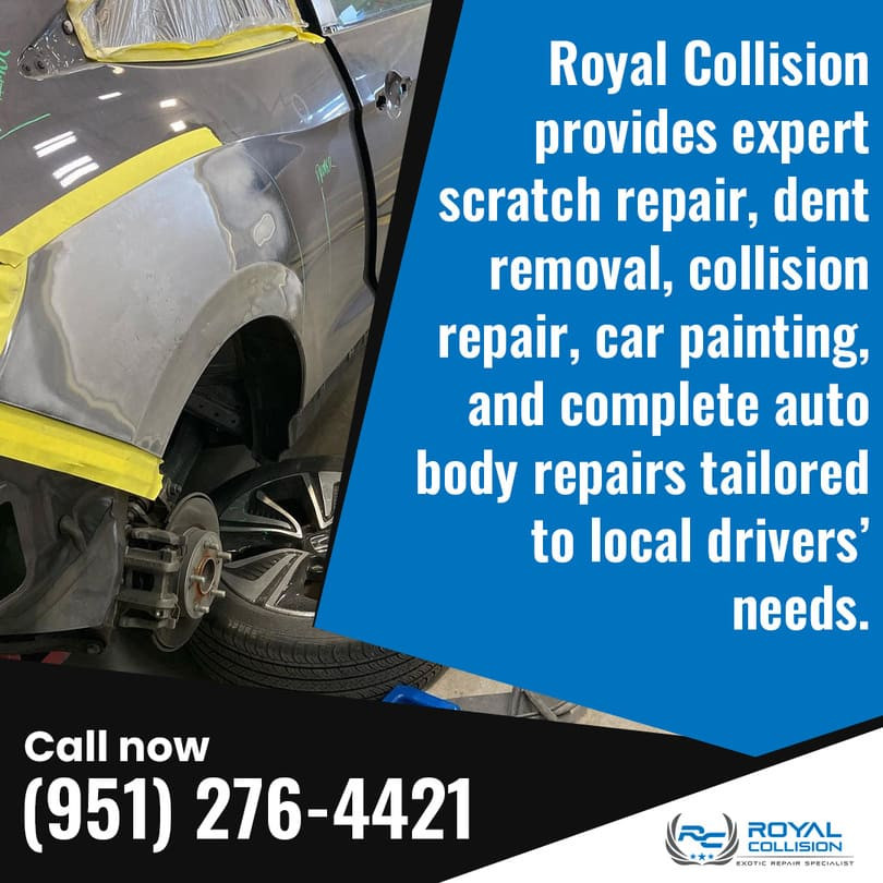 Royal Collision Provides Expert scratch repair, dent removal, collision repair, car painting and complete auto body repair (2).jpg