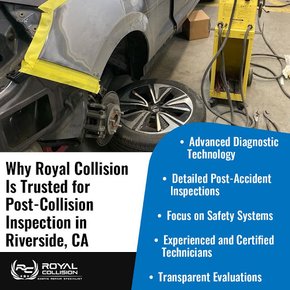 Trusted for Post-Collision Inspection in Riverside CA