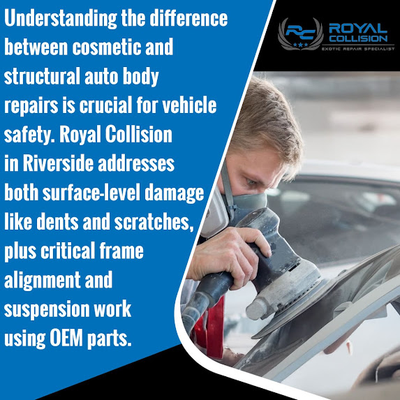 Cosmetic and Structural auto body repairs
