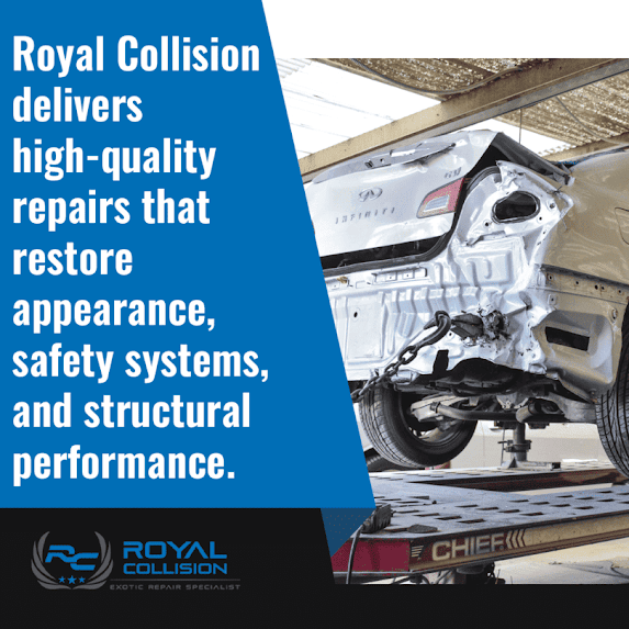 Hiqh-quality repair for apperance, safety systems, and structural performance