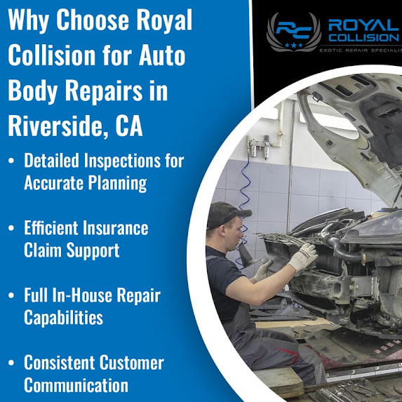 Auto Body Repairs in Riverside, CA
