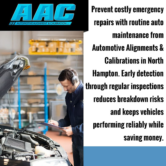 Auto maintenance service advertisement