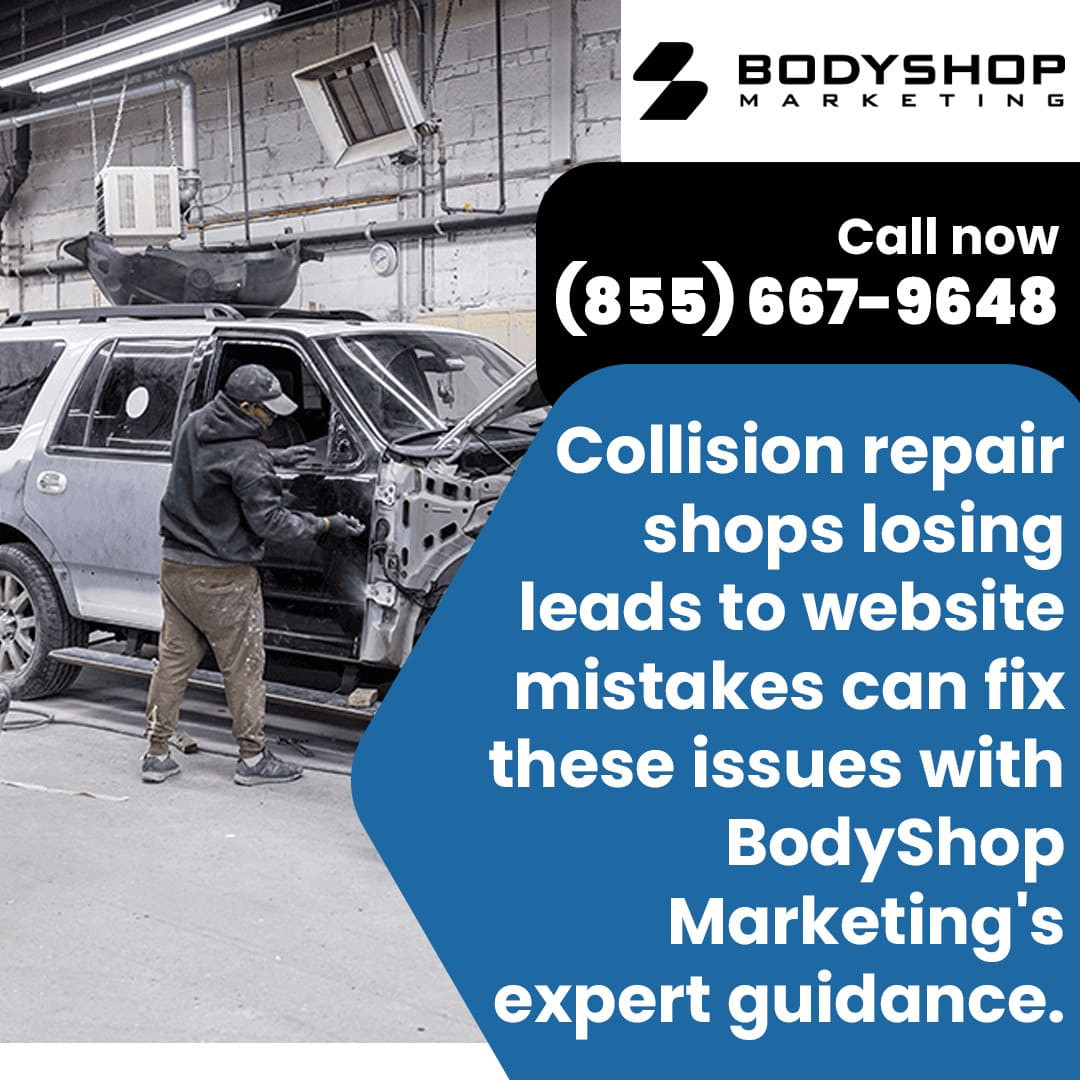 BodyShop Marketing Highlights Common Website Errors for Collision Repair Shops