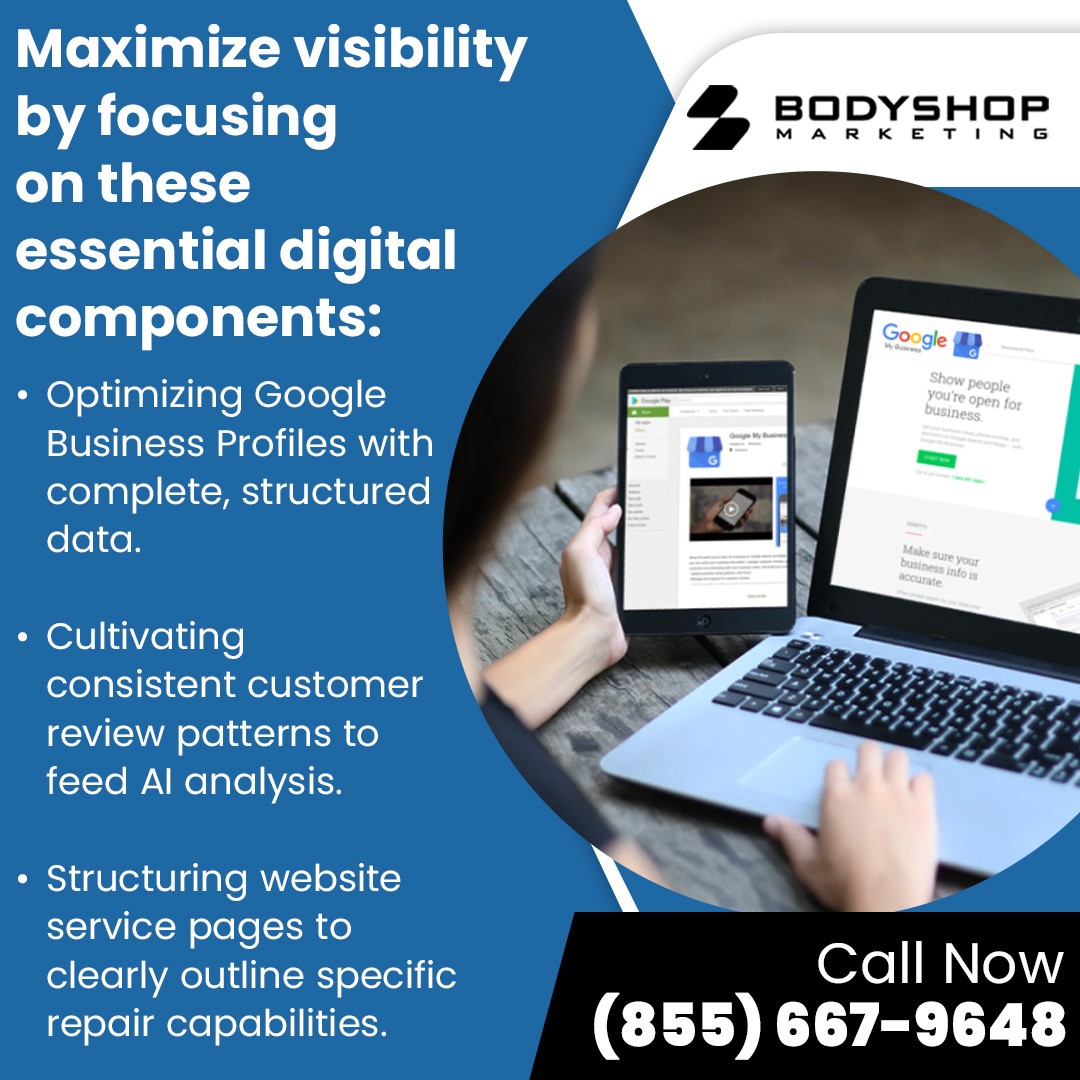BodyShop Marketing Releases AI Search Report for Collision Shops