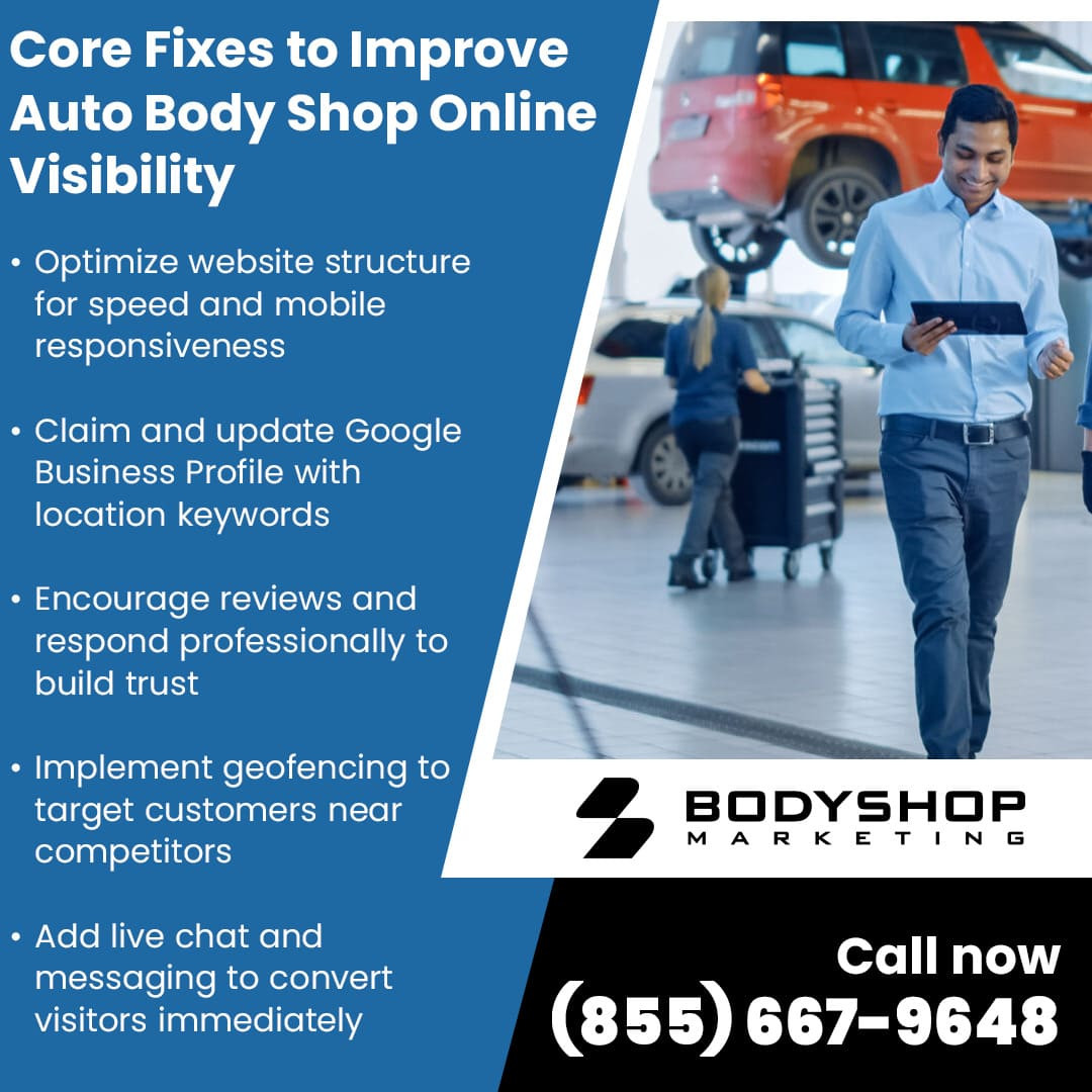 Is Your Auto Body Shop Being Left Behind Online? BodyShop Marketing Can Help