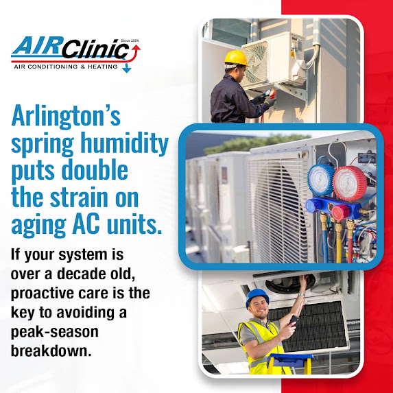 Spring humidity put double strain on aging AC units