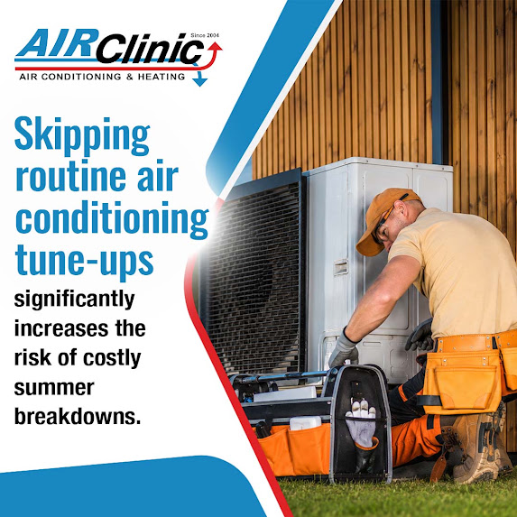 Routine air-conditioning tune-ups- Air Clinic