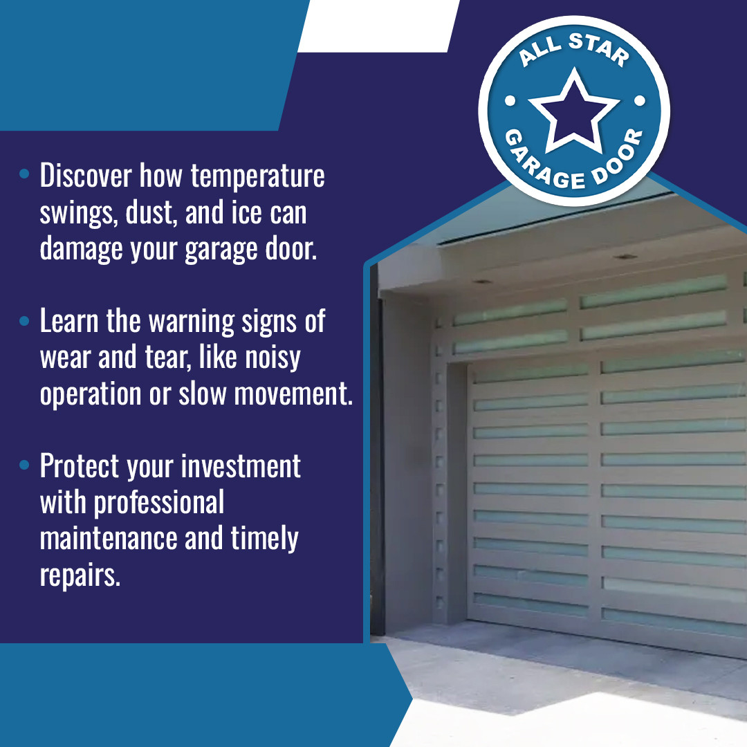 AllStar Garage Door Services: Protect Doors From Utah's Climate