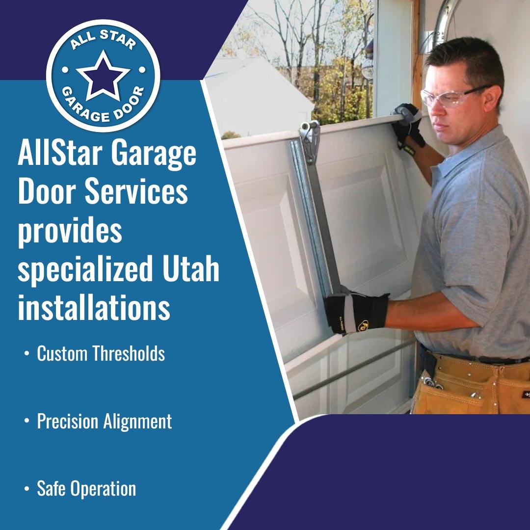 AllStar Garage Door Services Offers Garage Door Setup for Tilted Driveways