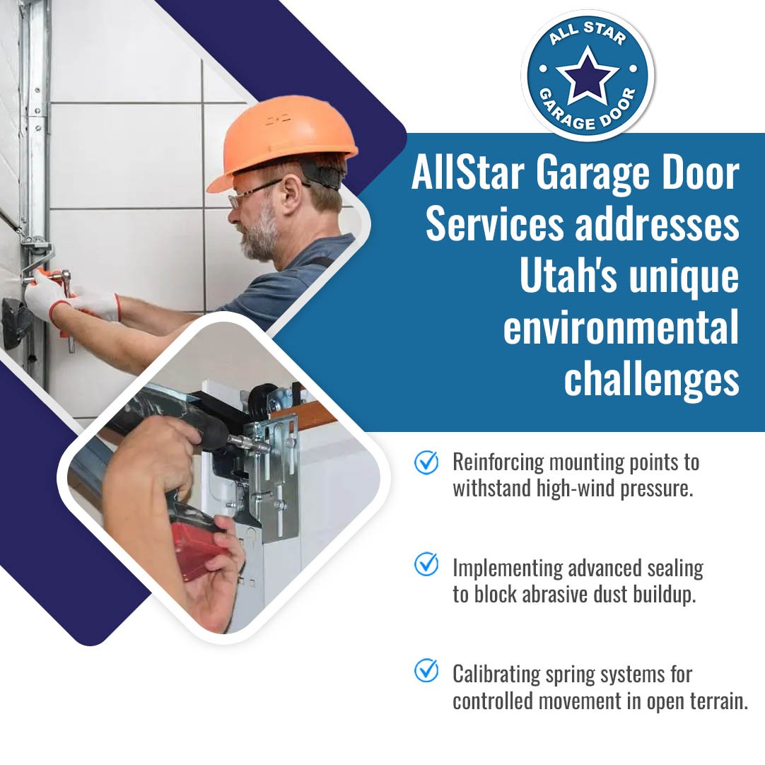AllStar Garage Door Services Reports Wind and Dust Effects on Garage Doors