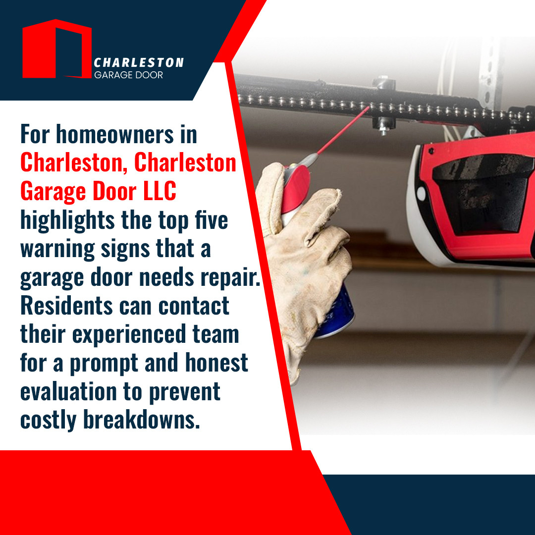 Garage Door Specialist Warns Homeowners of Key Repair Warning Signs