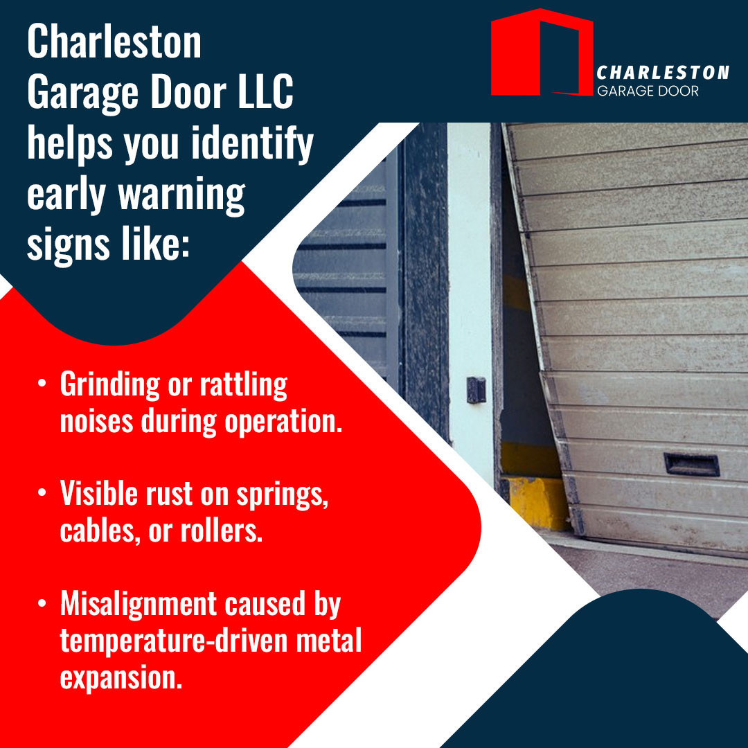 Why Charleston Homeowners Face Faster Garage Door Wear Near the Coast