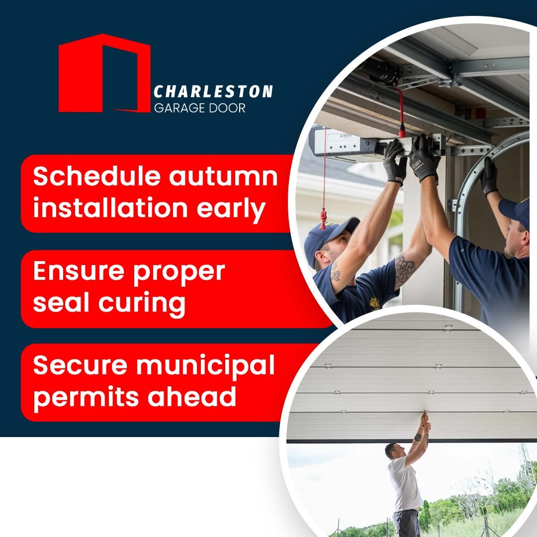 Charleston Garage Door LLC Anticipates Cooler Fall Driving Upgrade Demand