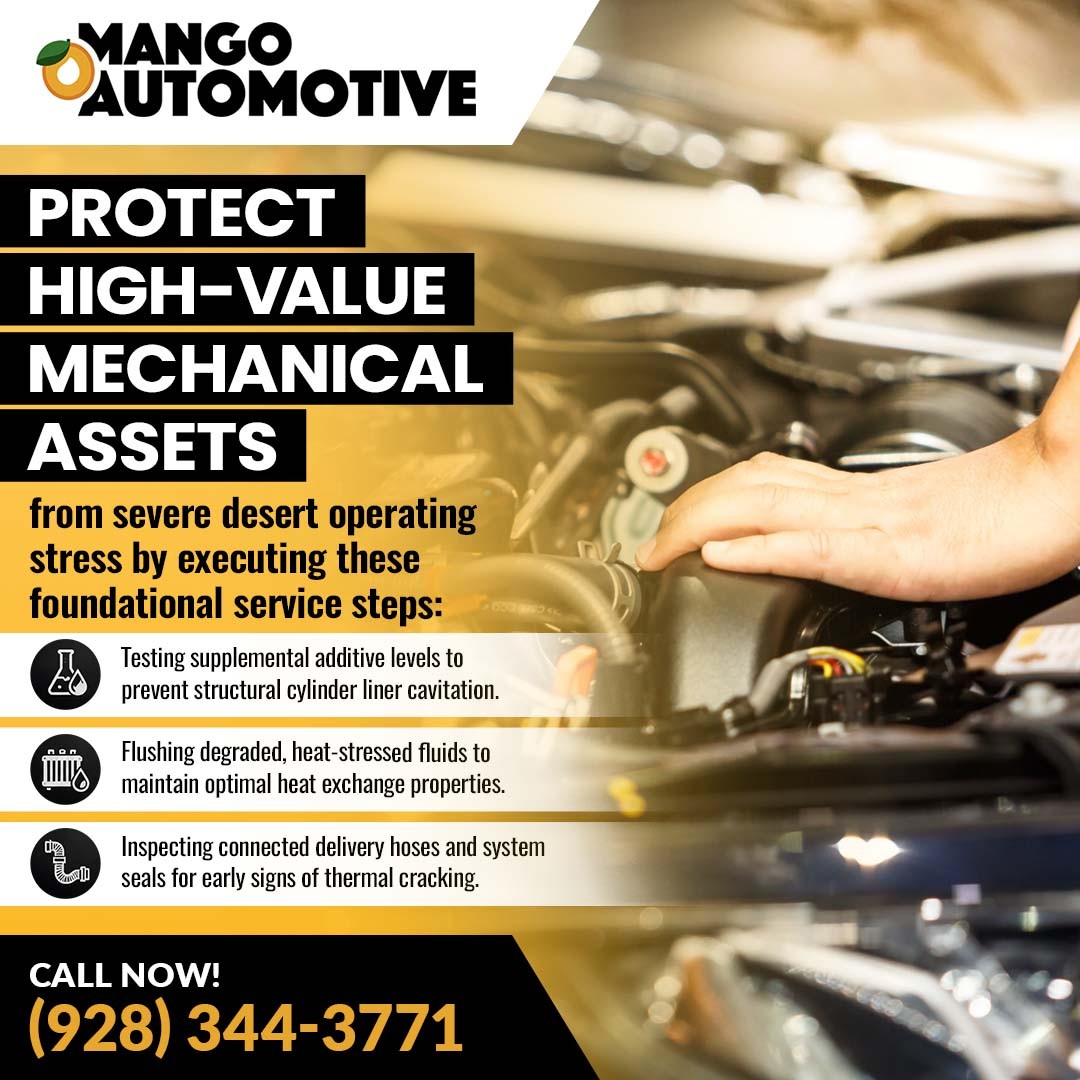 Diesel engine coolant system maintenance