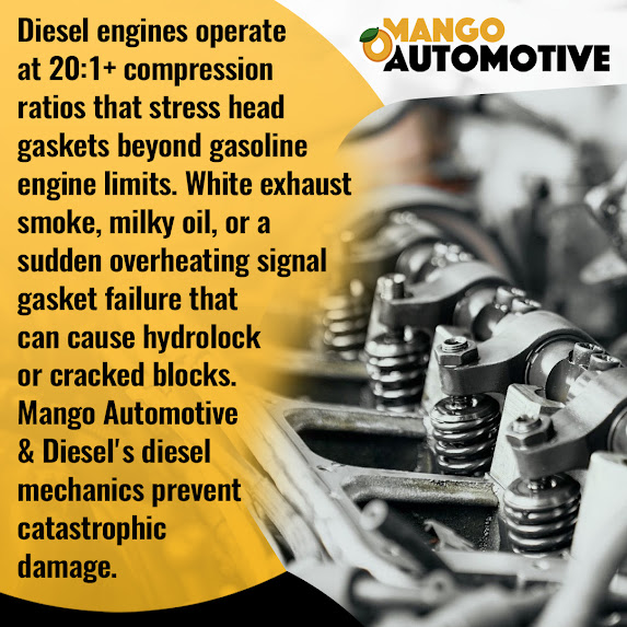 Yuma Diesel Mechanics Prevent Engine Damage From Gasket Failures