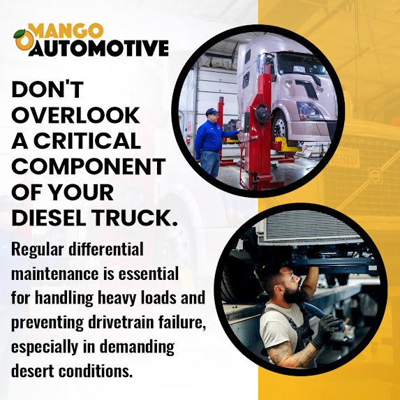 Yuma Diesel Repair Shop Highlights Importance of Truck Differential Service