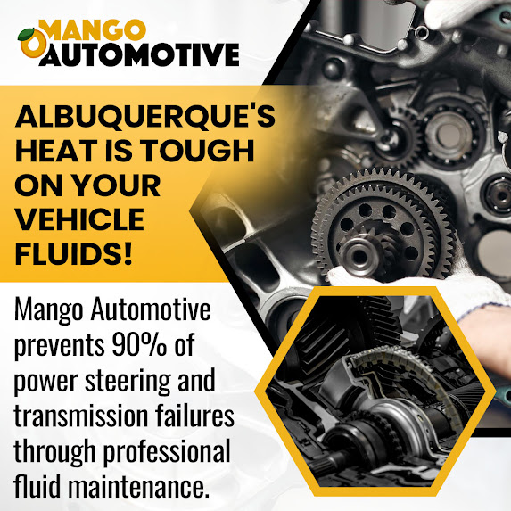 Mango Automotive Offers Advanced Fluid Diagnostics and Service in Albuquerque