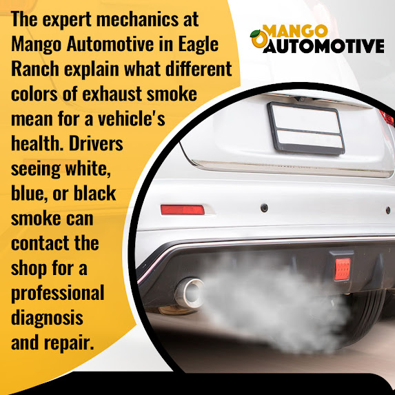 Mango Automotive Shares How to Spot Exhaust Smoke Problems