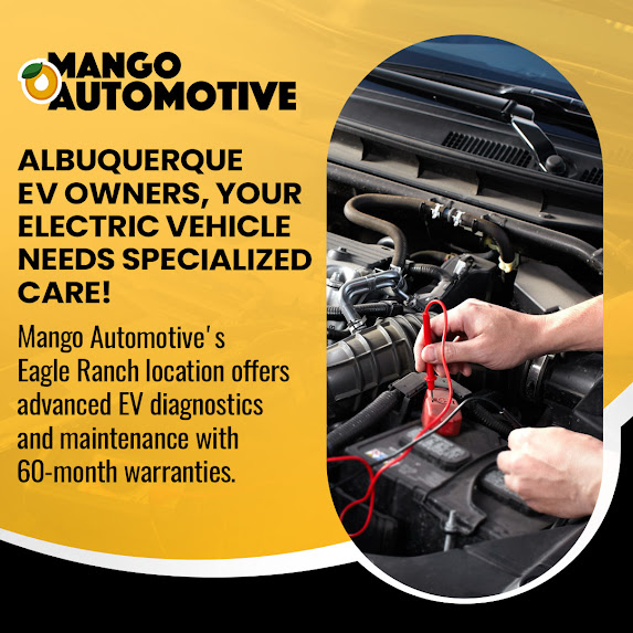 Albuquerque EV Owners Find Trusted Repair Partner in Mango Automotive