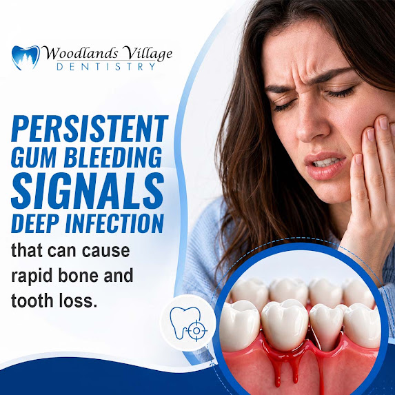persistent gum bleeding