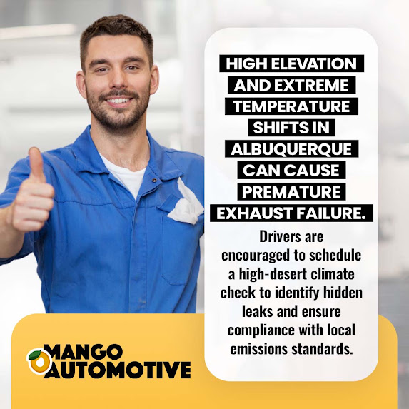 Exhaust repair services in Heights Albuquerque
