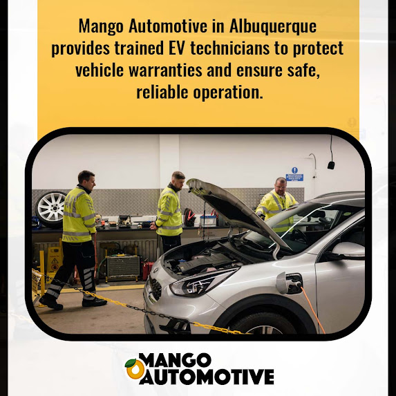 Mango Automotive Provides Safe and Reliable Electric Vehicle Repair Services