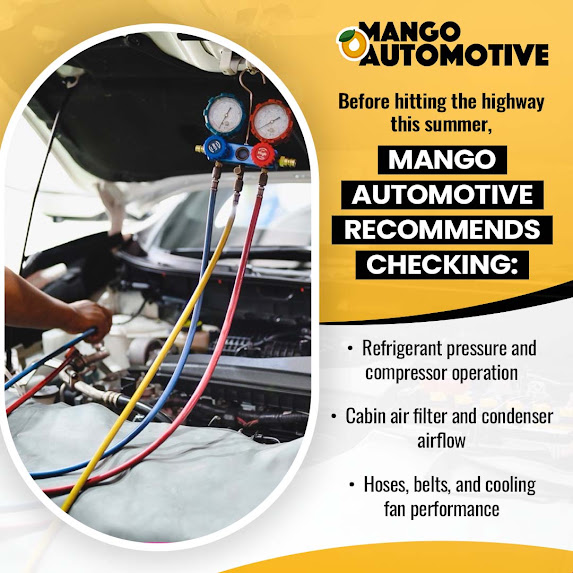 Mango Automotive Highlights AC Maintenance for Albuquerque Heat