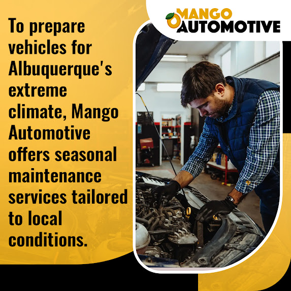 Mango Automotive Address Climate Wear with Seasonal Maintenance Services