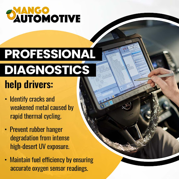 professional exhaust diagnostics in the Heights Albuquerque