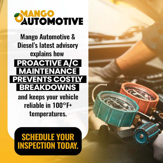 Pro-active A/C maintenance