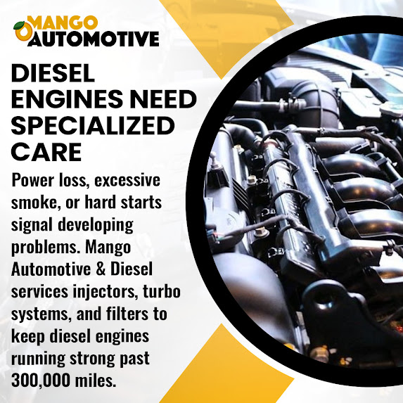 Mango Automotive & Diesel Helps Extend Engine Life with Diesel Tune-Ups