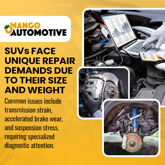 Mango Automotive Outlines Essential SUV Repair Services in Downtown Albuquerque