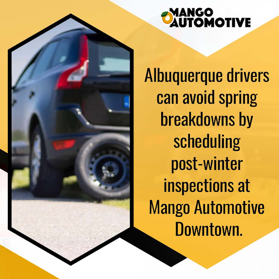 Mango Automotive Highlights Vehicle Issues That Surface After Winter