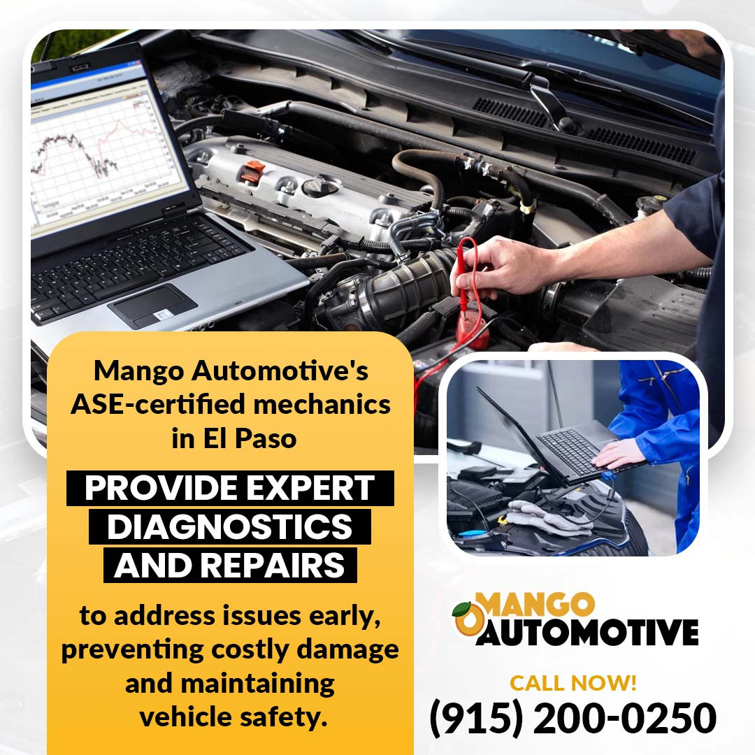 Mango Automotive Helps El Paso Drivers Address Unusual Car Noises Early