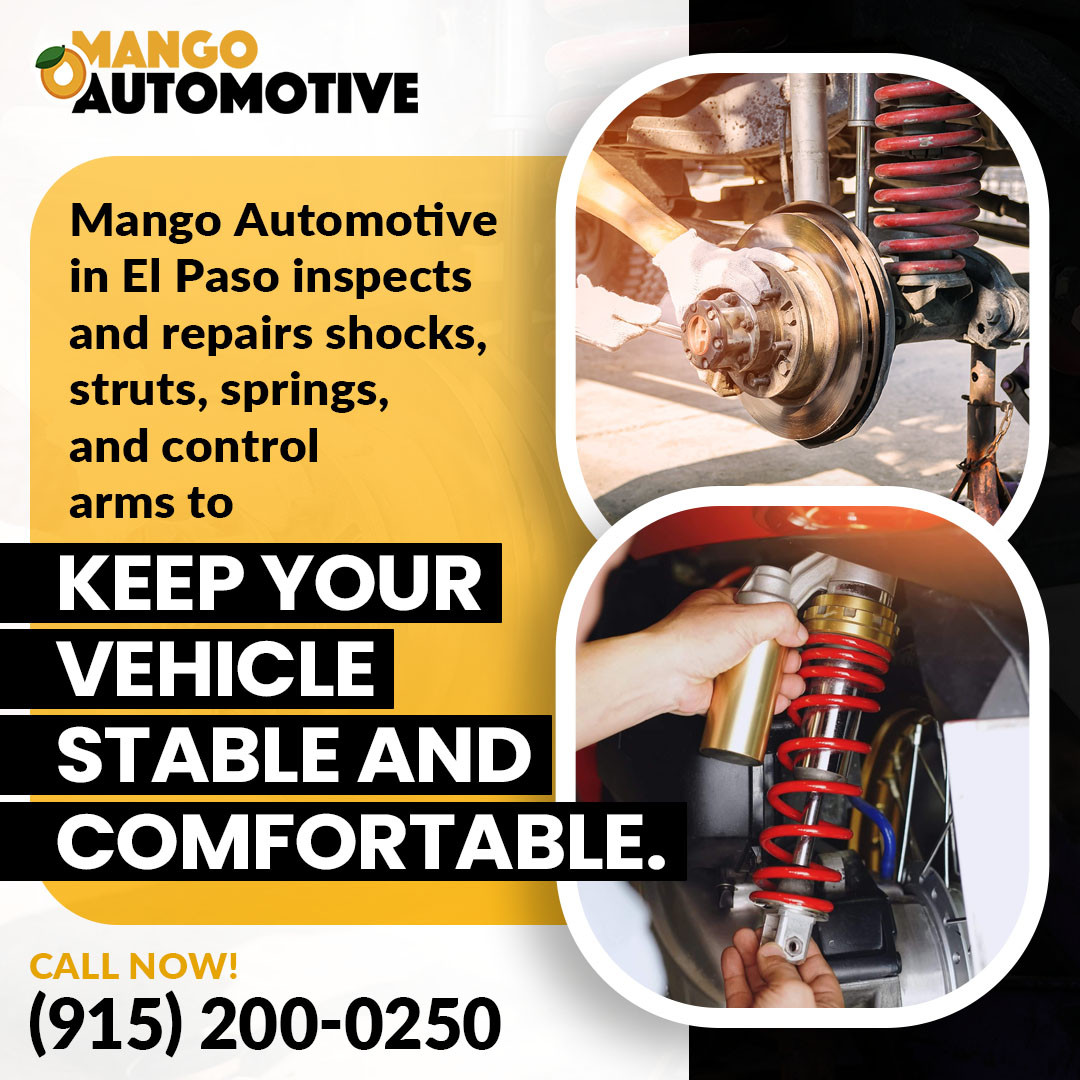 Keep Vehicles Safe and Smooth with Mango Automotive Suspension Services