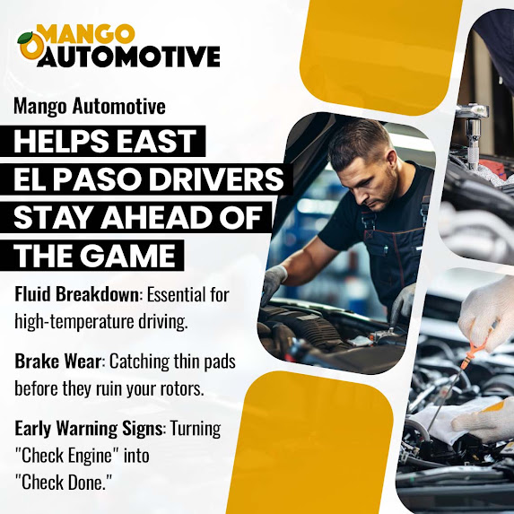 car repair shop - Mango Automotive East El Paso