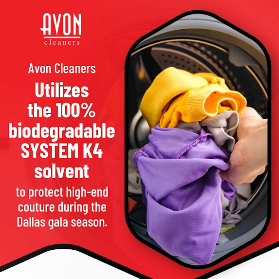 Biodegradable system K4 solvent- Avon Cleaners Lovers Lane