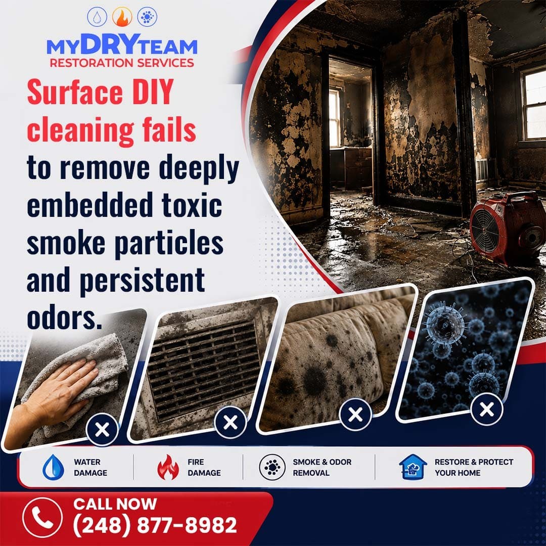 My Dry Team Restoration Services Expands Fire Damage Restoration Support