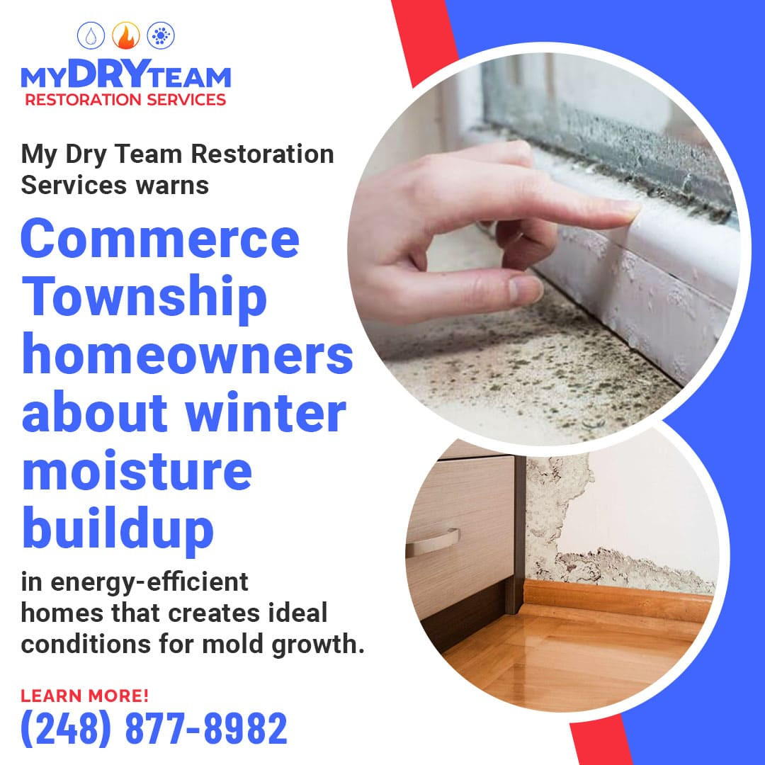 Restoration Experts Warn Property Owners About Moisture Buildup This Winter