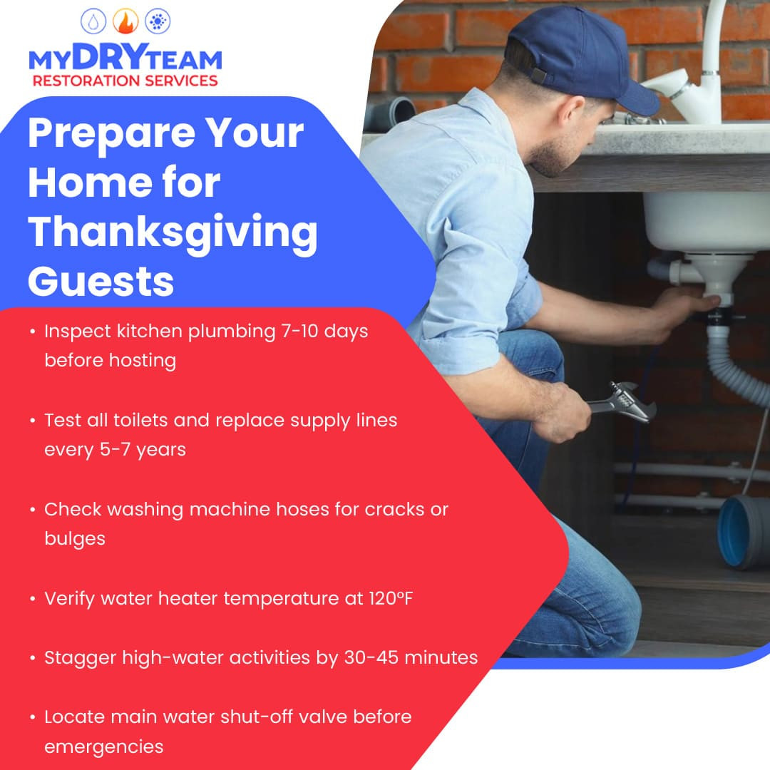 My Dry Team Restoration offers water damage repair services in Holidays